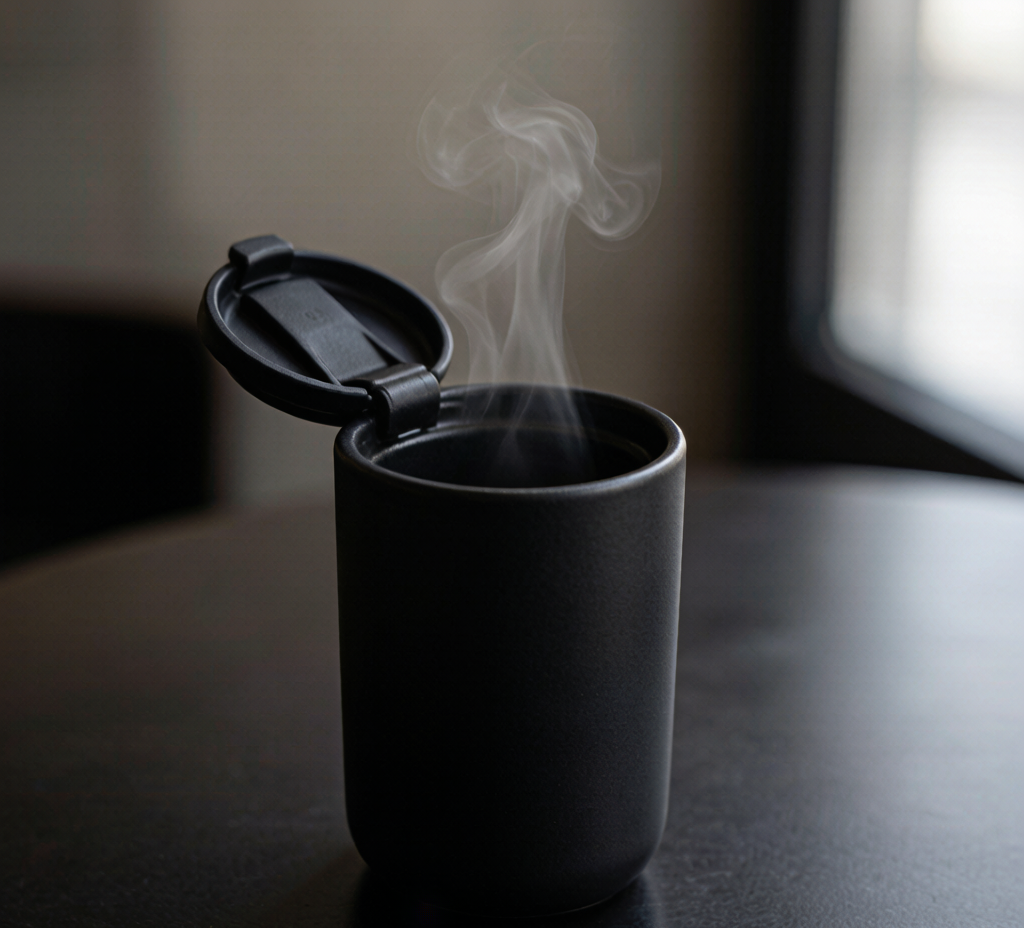 Onyx — Ceramic Coffee Vessel — onyx ink 2