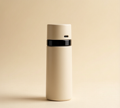 Solstice — Solar-Charging Flask — solstice bone 1