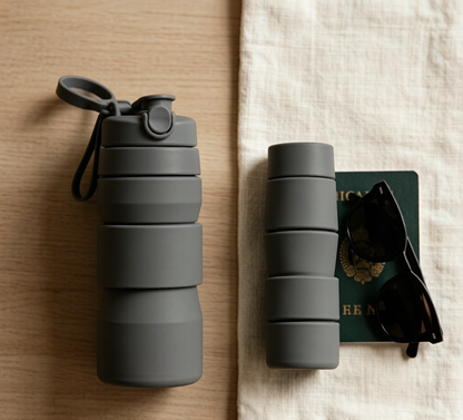 Terra — Collapsible Stone Bottle — terra graphite 2