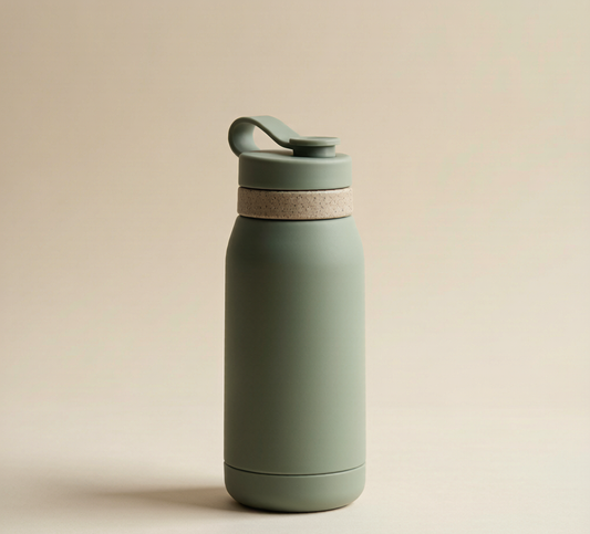 Terra — Collapsible Stone Bottle — terra sage 1